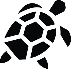 Obraz premium Black and white soccer ball vector illustration with a geometric hexagonal pattern