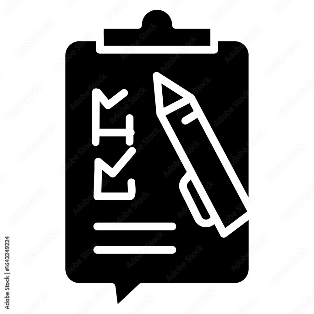 Poster project planning icon vector image. can be used for project management.