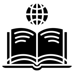 Online Book icon vector image. Can be used for Online Education.