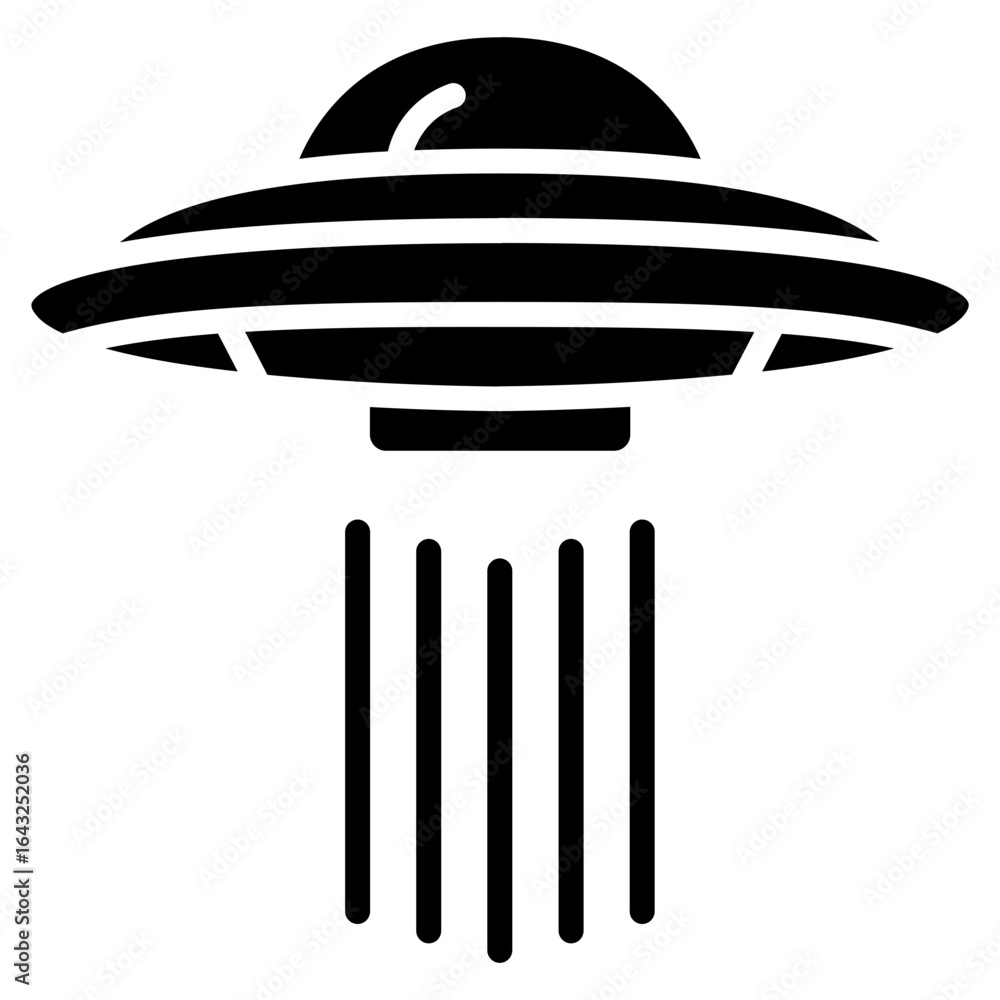 Poster teleport icon vector image. can be used for science fiction.