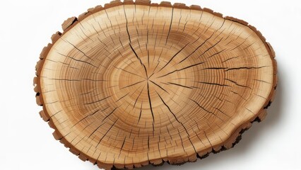 Fototapeta premium Tree trunk cross-section