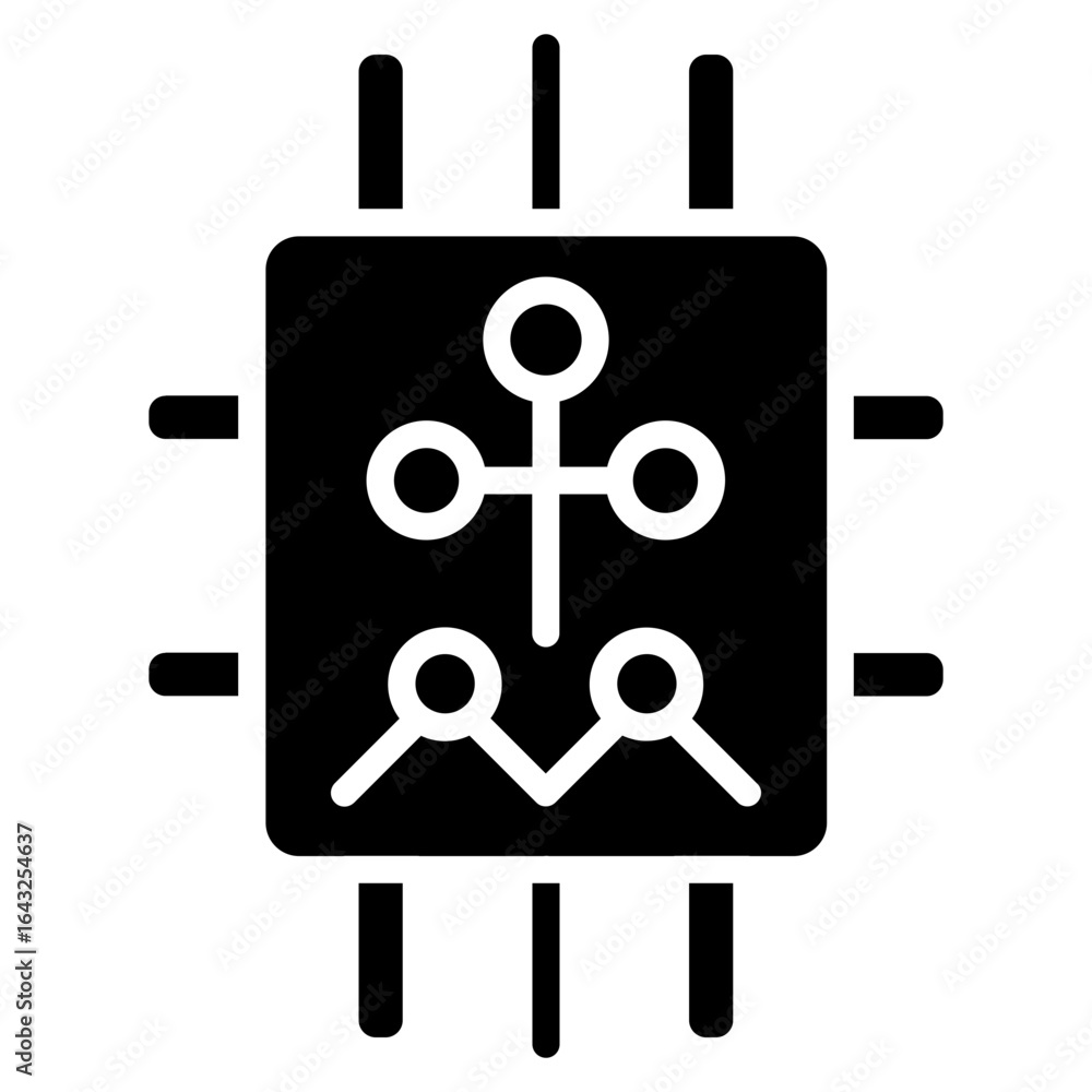 Aufkleber diode icon vector image. can be used for electric circuits.