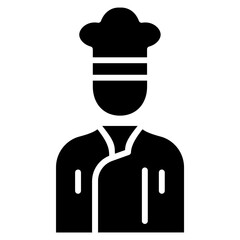 Cook icon vector image. Can be used for Cleaning and Dusting.