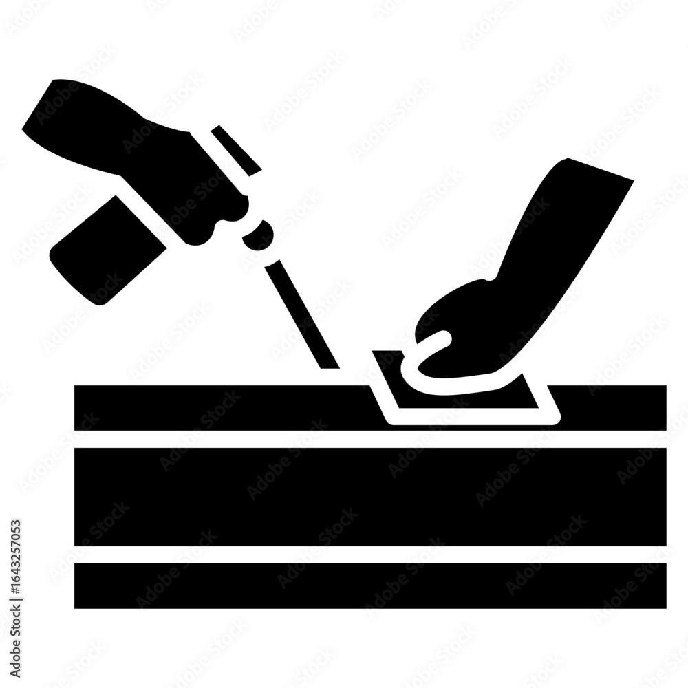 Poster cleaning countertops icon vector image. can be used for cleaning and dusting.
