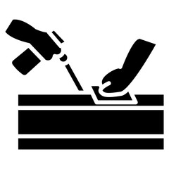 Cleaning Countertops icon vector image. Can be used for Cleaning and Dusting.