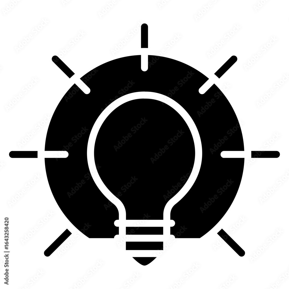 Poster problem solving icon vector image. can be used for personality traits.