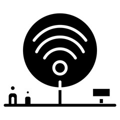 Communication icon vector image. Can be used for Personality Traits.