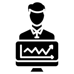 Statistical Process Control icon vector image. Can be used for Quality Assurance.