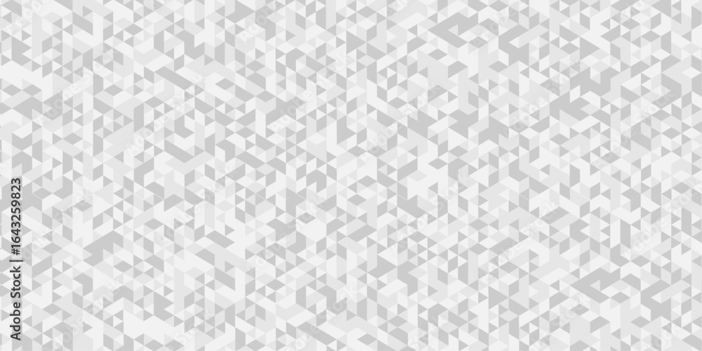 Poster geometric white, gray cube square low polygon texture wallpaper. abstract surface creative diamond p