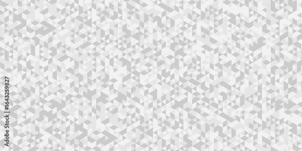Aufkleber geometric white, gray cube square low polygon texture wallpaper. abstract surface creative diamond p
