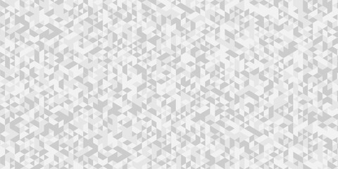 Geometric white, gray cube square low polygon texture wallpaper. abstract surface creative diamond pattern corporate. abstract polygon Mosaic triangle overlap texture background.