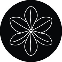 black and yellow flower