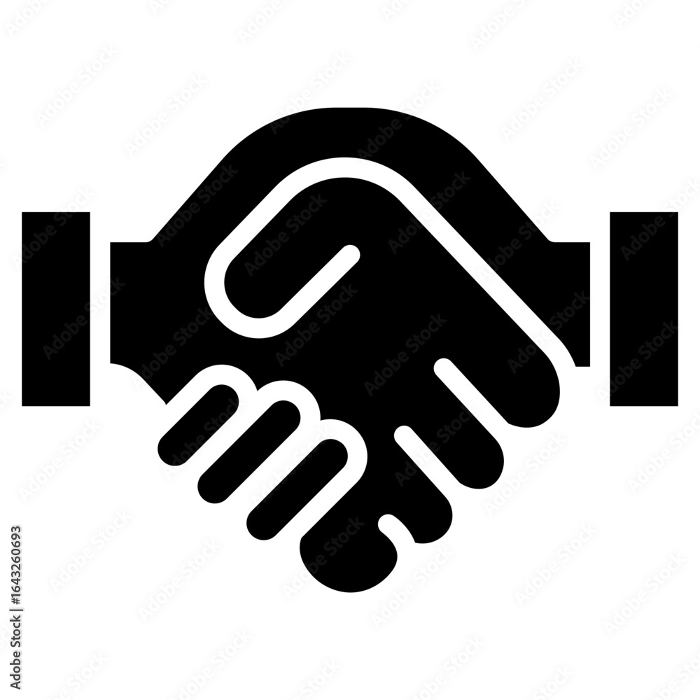 Poster collaboration icon vector image. can be used for networking.