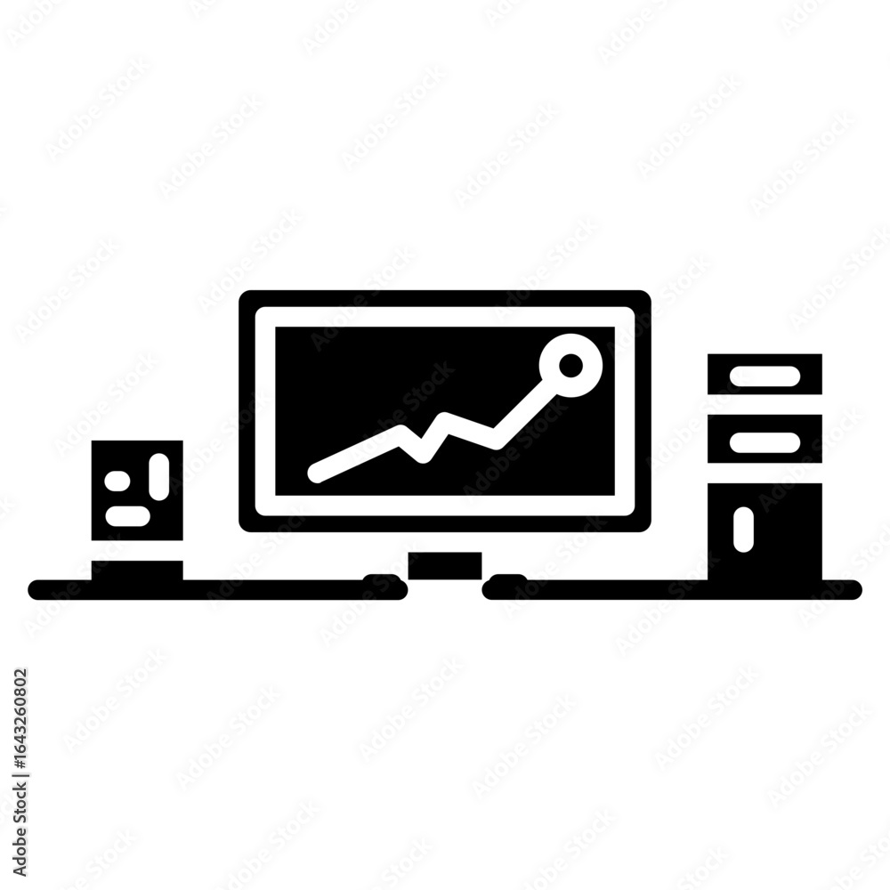 Poster network expansion icon vector image. can be used for networking.