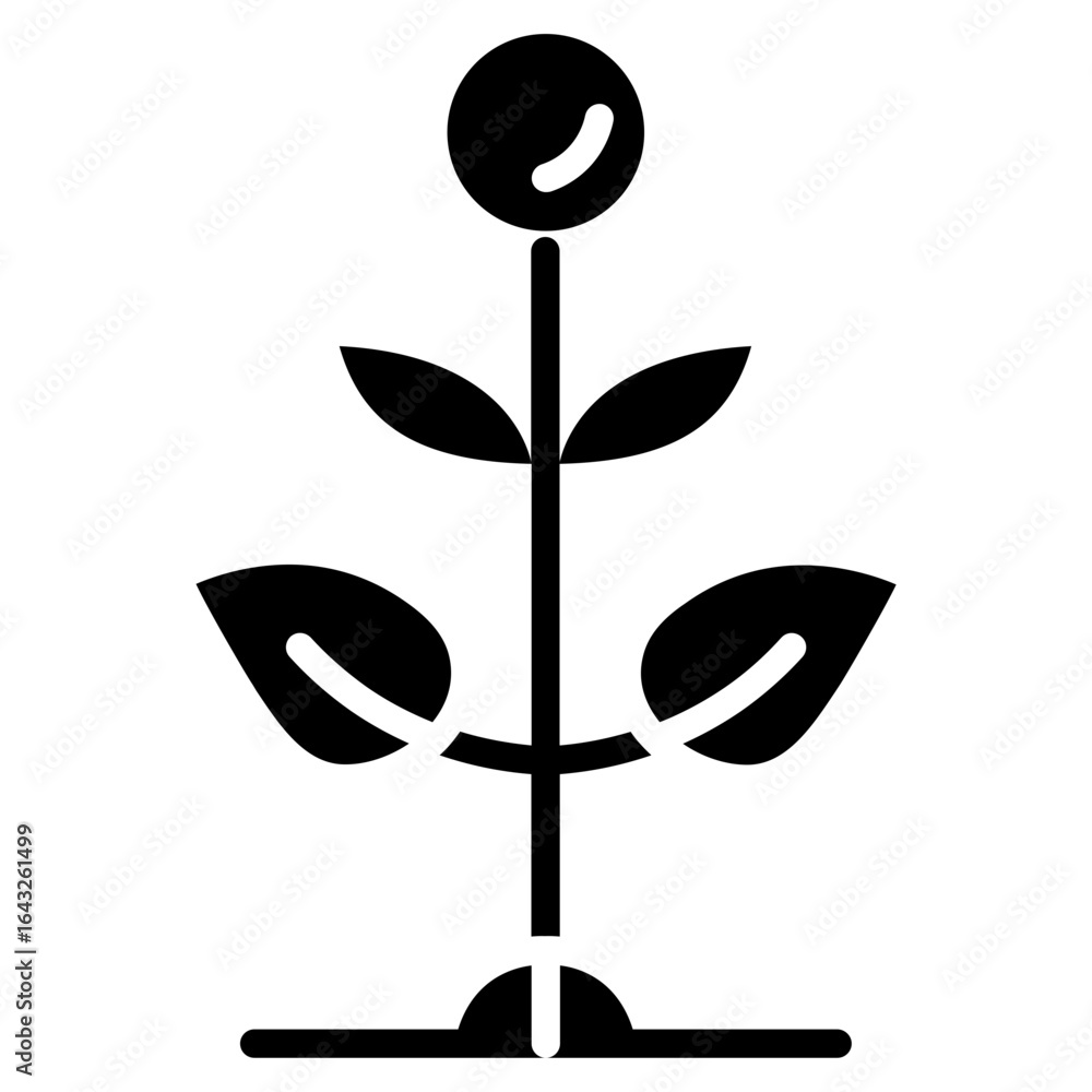 Poster growth icon vector image. can be used for business analytics.