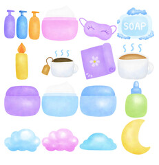 Hand drawn, Health Benefits Of Mindfulness Creative Icons Set