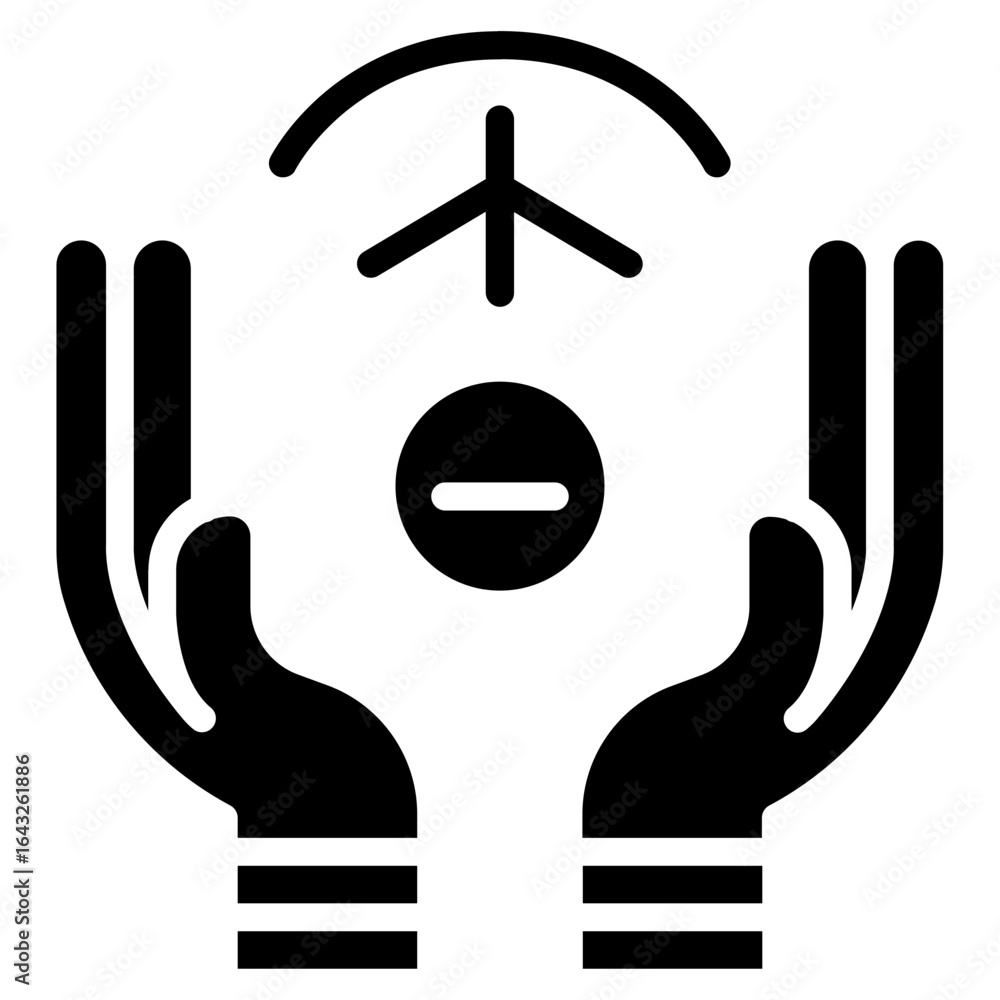 Poster help icon vector image. can be used for contact us.