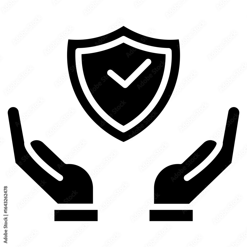 Poster risk reduction icon vector image. can be used for risk management.