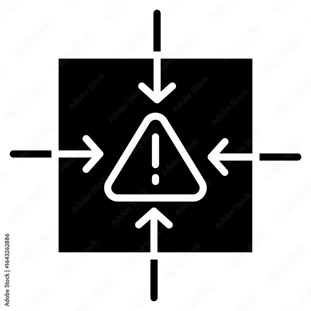 Aufkleber risk matrix icon vector image. can be used for risk management.