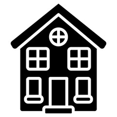 Italian Townhouse icon vector image. Can be used for Italy.
