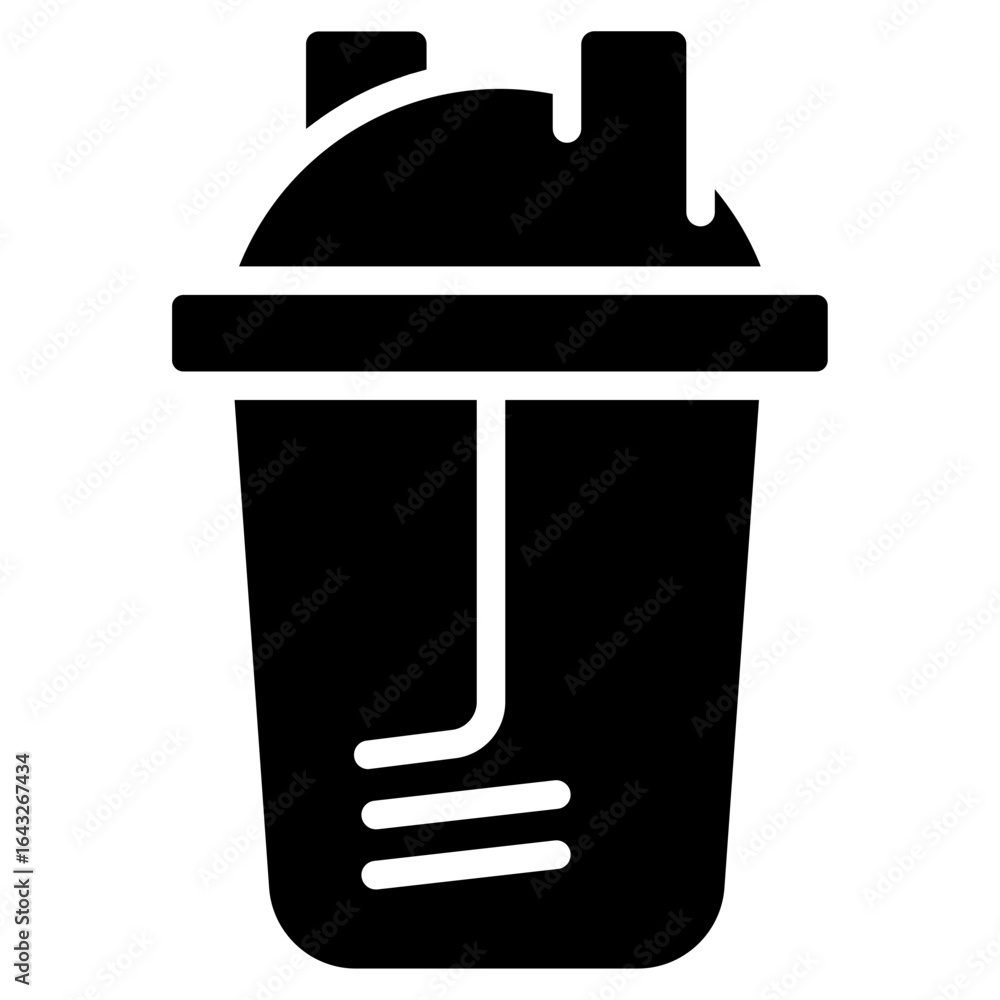 Poster lab shaker icon vector image. can be used for lab.