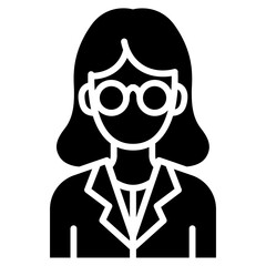 Scientist icon vector image. Can be used for Lab.