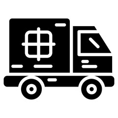 Delivery Truck icon vector image. Can be used for Warehouse.