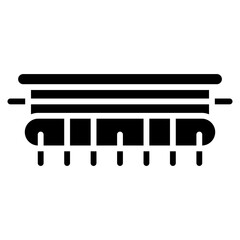 Membrane icon vector image. Can be used for Fabric Features.