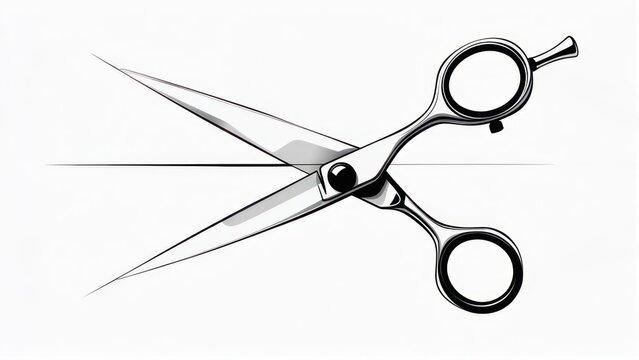 Sharp hairdressing shears