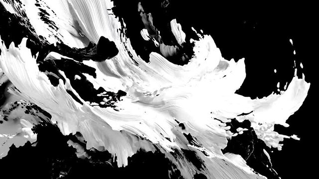 Monochromatic animation of white pencil doodle scribble lines on grunge textured photocopy paper. 4K Overlay Seamless loop.