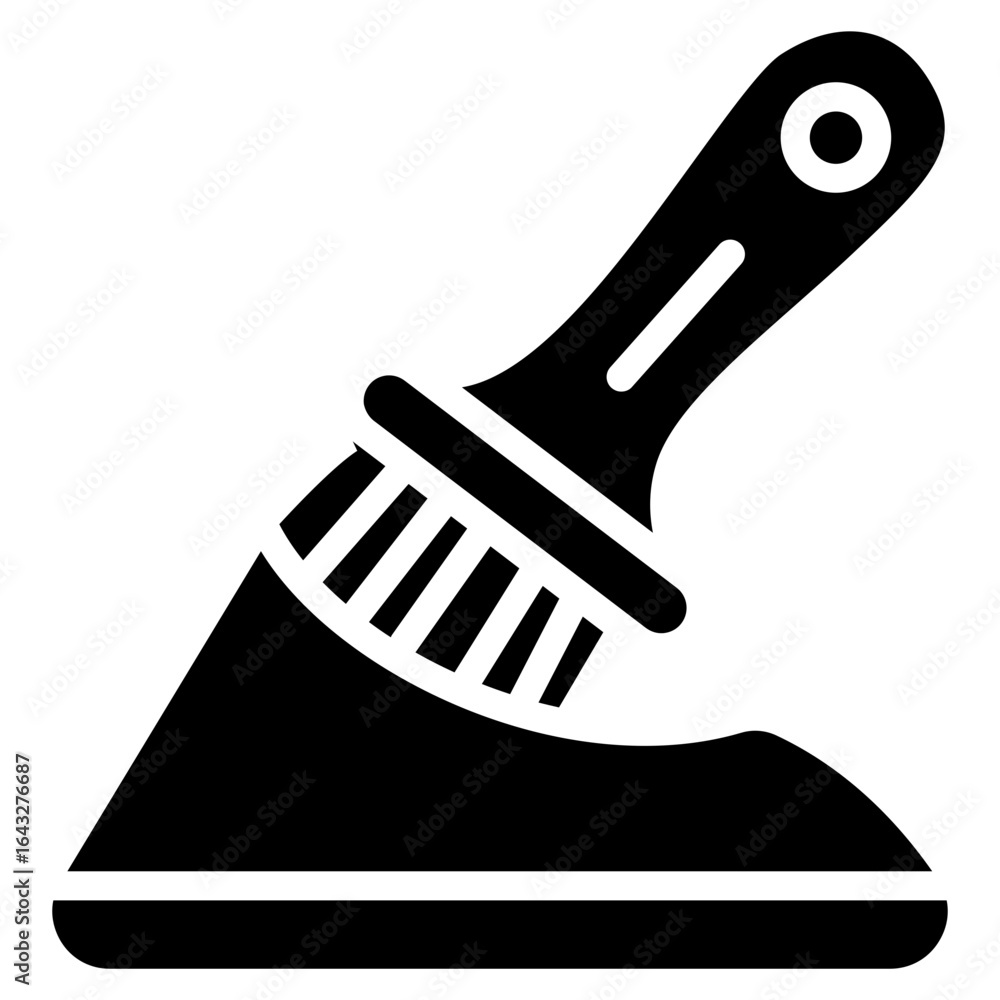 Poster sand paper icon vector image. can be used for shoemaker.