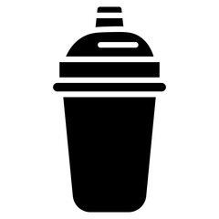 Shaker Toys icon vector image. Can be used for Baby Shower.