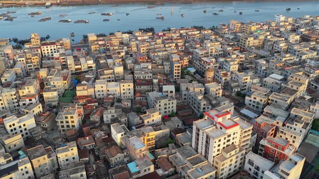 Rooftop of Wushi Town, Leizhou