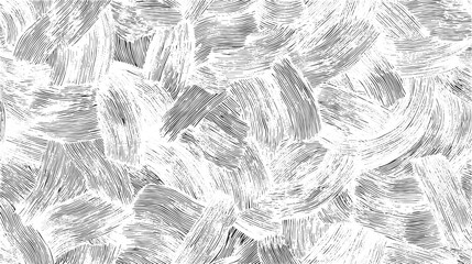 Hand-Drawn Woven Pattern – Black and White Basket Weave Texture Abstract grunge distressed on transparent background.