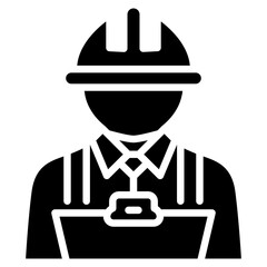 Construction Worker icon vector image. Can be used for Diversity.