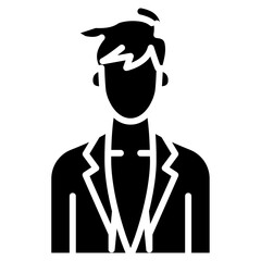 Fashion Model icon vector image. Can be used for Diversity.