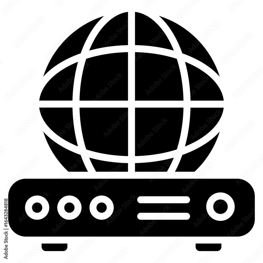 Poster host icon vector image. can be used for diversity.