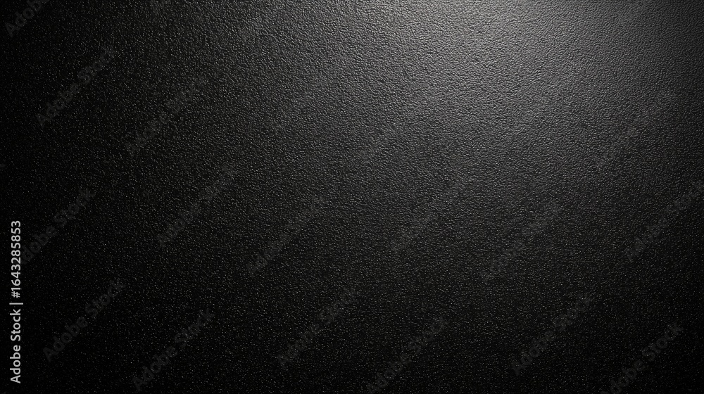 Poster textured black surface with subtle light reflections creating an elegant and modern background for d