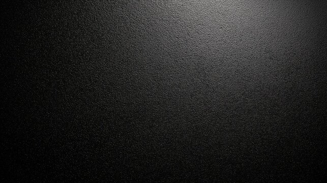 Textured black surface with subtle light reflections creating an elegant and modern background for design projects or displays