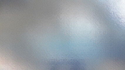 Silver-blue gradient texture shines; frosted surface creates soft light ideal for branding, product...