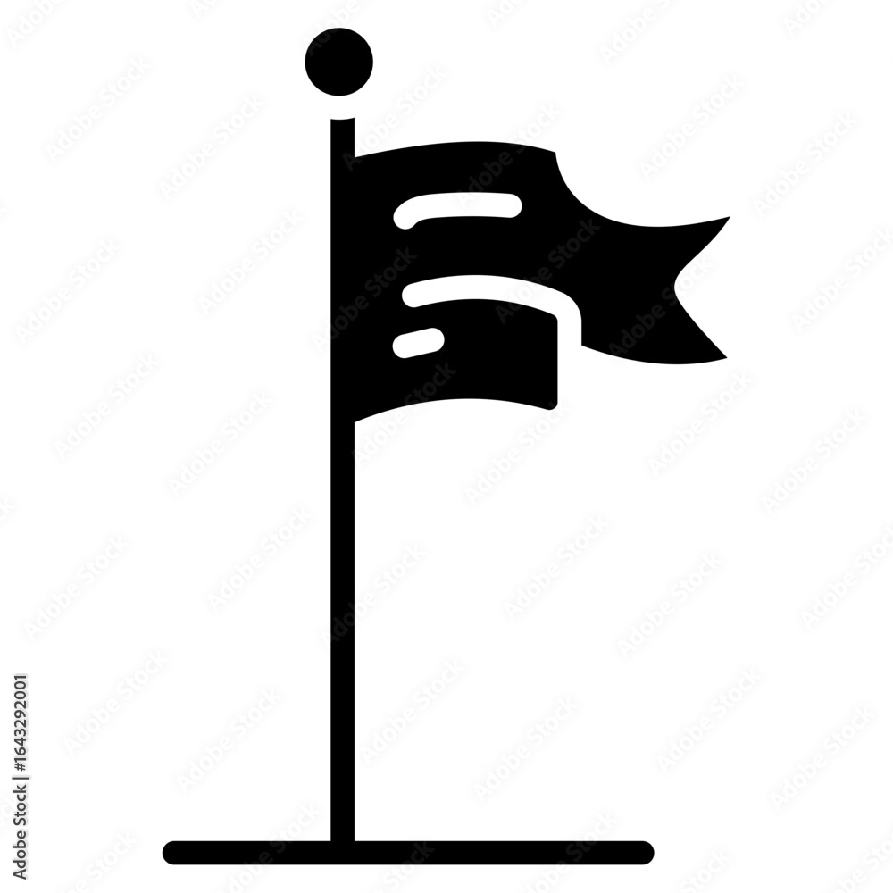 Poster flags icon vector image. can be used for trading.