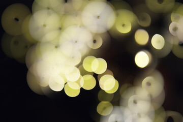 Blurred bokeh background. Abstract bokeh circles on background for layer overlay.