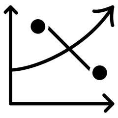 Increase and Decrease in Rate icon vector image. Can be used for Trading.