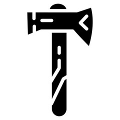 Hatchet icon vector image. Can be used for Construction Tools.