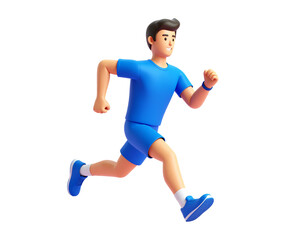 running man illustration