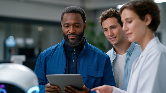 Mobile Robot Development by Diverse Engineering Team in Lab