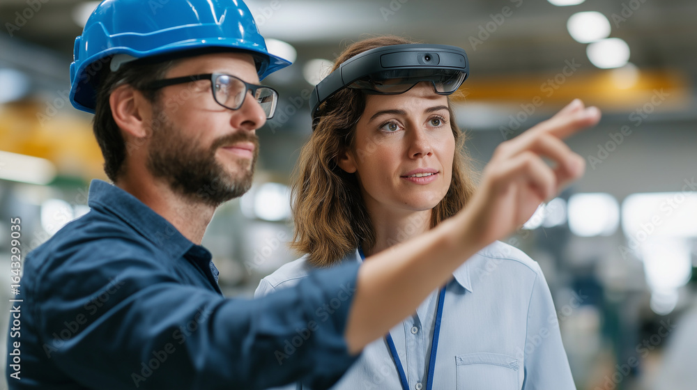 Poster optimizing smart factory layouts with virtual reality technology