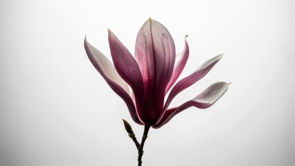 Magenta magnolia bloom
