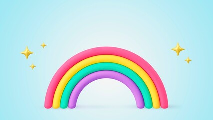 Birthday computer wallpaper, 3d aesthetic graphic