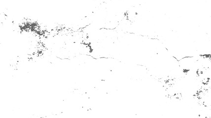 One big crack isolated transparent background png macro, Texture black and white abstract grunge style. Vintage abstract  grunge texture. Overlay illustration over any design, transparent background